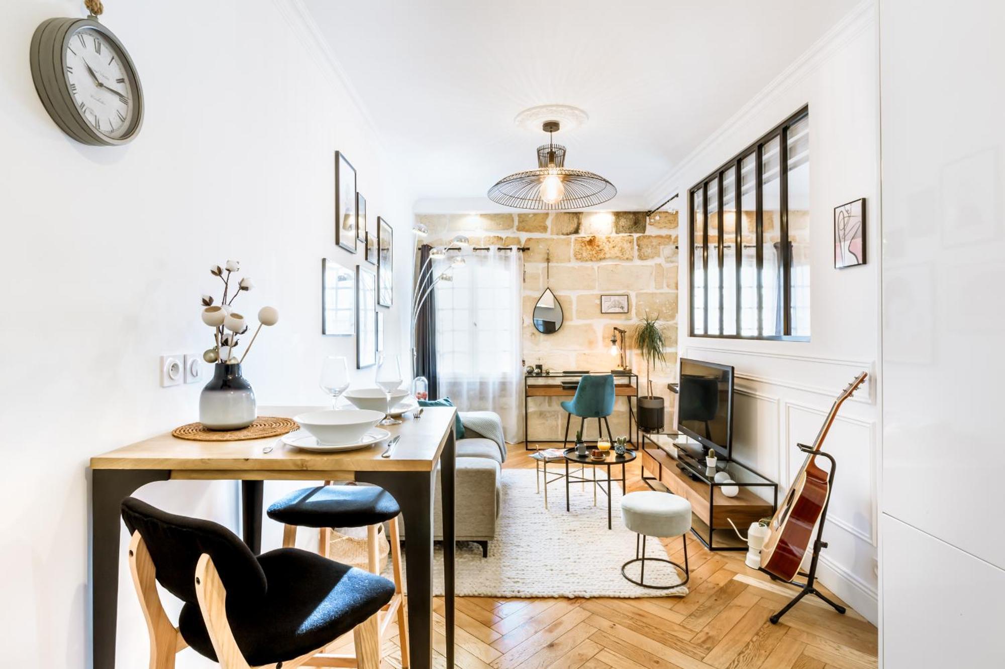 Magnifique Appartement Pour 2 En Centre-Ville Bordeaux Extérieur photo