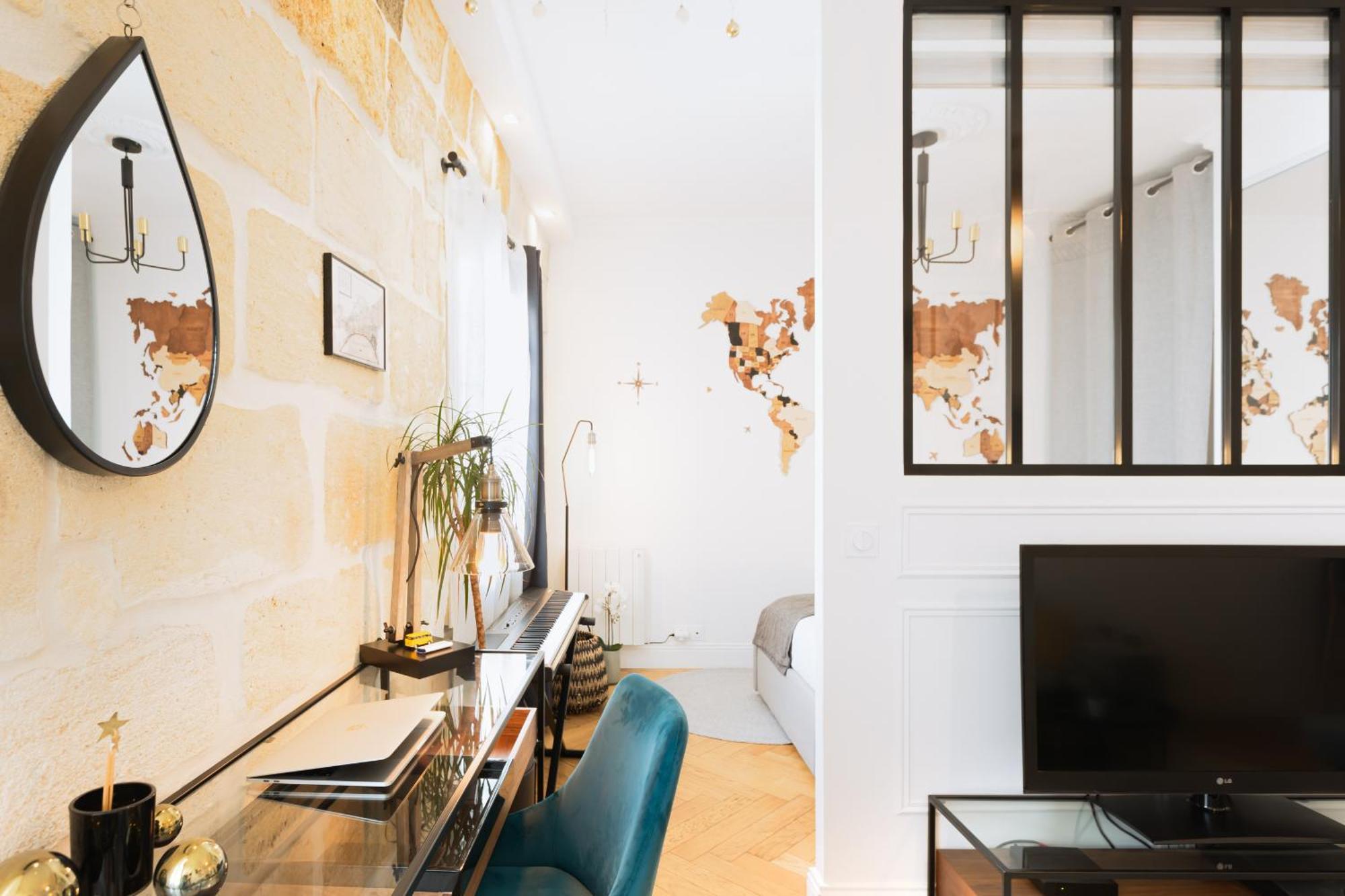 Magnifique Appartement Pour 2 En Centre-Ville Bordeaux Extérieur photo